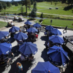 Evergreen Golf Course main patio