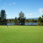 Putting Green Facing Sloans Lake