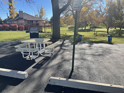 Harvard Gulch New Paved Patio