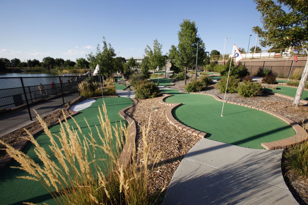 aqua golf course photo